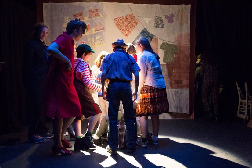 Down the Chocolate River production photo